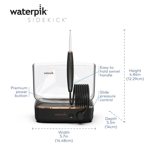 Black Waterpik™ Sidekick™ Water Flosser - Waterpik