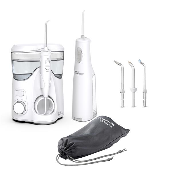 White Waterpik™ Ultra Plus and Cordless Express Combo - Waterpik